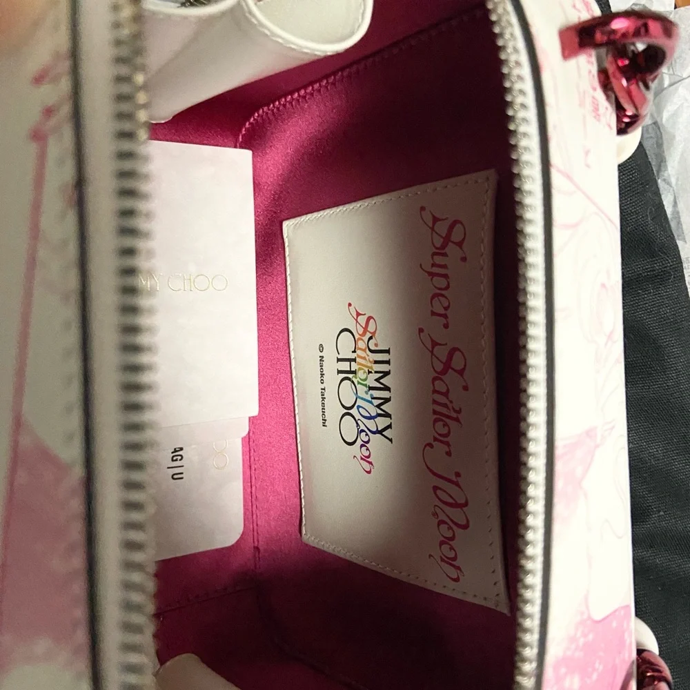 Sailor Moon x Jimmy Choo Collaboration Avenue Vanity Bag - Picture 6 of 10